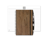 WoodGrain SeminarPad with Penport & Pen by Journalbooks®