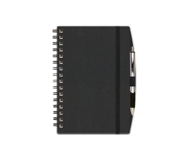 Linen Notebook with Penport & Pen by JournalBooks®