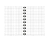 Notebook with Graph Paper, Grid Paper, Notebook with Pen, 